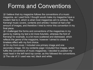  I chose this genre as I believed that I would be able to relate to it the most and I was most comfortable with the style of the writing and the layout. 