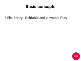 * File Entity - fieldable and viewable files
 