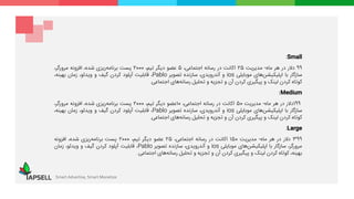 Small:
99‫دالر‬‫در‬‫هر‬‫ماه‬-‫مدیریت‬25‫اکانت‬‫در‬‫رسانه‬،‫اجتماعی‬5‫عضو‬‫دیگر‬،‫تیم‬2000‫پست‬‫‌ریزی‬‫ه‬‫برنام‬،‫شده‬‫افزونه‬،‫مرورگر‬
‫سازگار‬‫با‬‫‌های‬‫ن‬‫اپلیکیش‬‫موبایلی‬ios‫و‬،‫آندرویدی‬‫سازنده‬‫تصویر‬Pablo،‫قابلیت‬‫آپلود‬‫کردن‬‫گیف‬‫و‬،‫ویدئو‬‫زمان‬،‫بهینه‬
‫کوتاه‬‫کردن‬‫لینک‬‫و‬‫پیگیری‬‫کردن‬‫آن‬‫و‬‫تجزیه‬‫و‬‫تحلیل‬‫‌های‬‫ه‬‫رسان‬‫اجتماعی‬.
Medium:
199‫دالر‬‫در‬‫هر‬‫ماه‬-‫مدیریت‬50‫اکانت‬‫در‬‫رسانه‬،‫اجتماعی‬10‫عضو‬‫دیگر‬،‫تیم‬2000‫پست‬‫‌ریزی‬‫ه‬‫برنام‬،‫شده‬‫افزونه‬،‫مرورگر‬
‫سازگار‬‫با‬‫‌های‬‫ن‬‫اپلیکیش‬‫موبایلی‬ios‫و‬،‫آندرویدی‬‫سازنده‬‫تصویر‬Pablo،‫قابلیت‬‫آپلود‬‫کردن‬‫گیف‬‫و‬،‫ویدئو‬‫زمان‬،‫بهینه‬
‫کوتاه‬‫کردن‬‫لینک‬‫و‬‫پیگیری‬‫کردن‬‫آن‬‫و‬‫تجزیه‬‫و‬‫تحلیل‬‫‌های‬‫ه‬‫رسان‬‫اجتماعی‬.
Large:
399‫دالر‬‫در‬‫هر‬‫ماه‬-‫مدیریت‬150‫اکانت‬‫در‬‫رسانه‬،‫اجتماعی‬25‫عضو‬‫دیگر‬،‫تیم‬2000‫پست‬‫‌ریزی‬‫ه‬‫برنام‬،‫شده‬‫افزونه‬
،‫مرورگر‬‫سازگار‬‫با‬‫‌های‬‫ن‬‫اپلیکیش‬‫موبایلی‬ios‫و‬،‫آندرویدی‬‫سازنده‬‫تصویر‬Pablo،‫قابلیت‬‫آپلود‬‫کردن‬‫گیف‬‫و‬،‫ویدئو‬‫زمان‬
،‫بهینه‬‫کوتاه‬‫کردن‬‫لینک‬‫و‬‫پیگیری‬‫کردن‬‫آن‬‫و‬‫تجزیه‬‫و‬‫تحلیل‬‫‌های‬‫ه‬‫رسان‬‫اجتماعی‬.
Smart Advertise, Smart Monetize
 