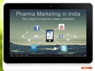 Pharma Marketing in India - The need to explore newer pastures
