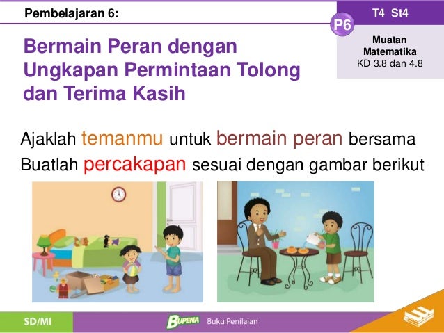 Media mengajar bupena 1 b tema 4 subtema 4