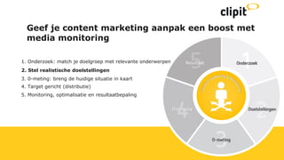 Media Monitoring Tour 22 november Amsterdam - Content marketing special