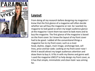 Media music magazine evalutaion question 1 | PPTX