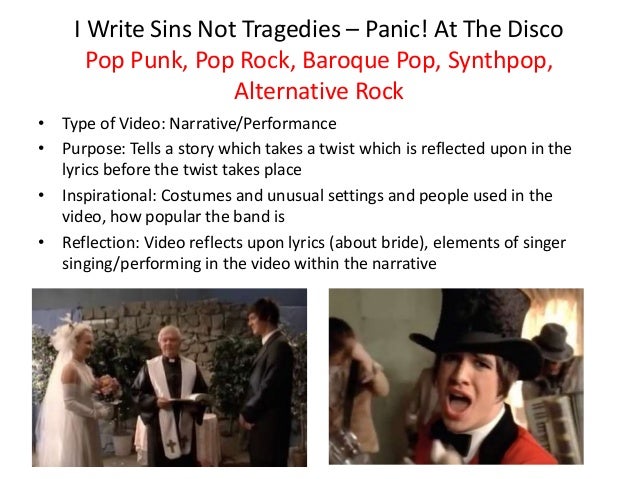 i write sins not tragedies meaning