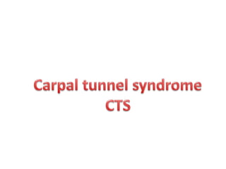Median median anatomy carpal tunnel syndrome.pptx