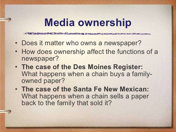 Media ownership