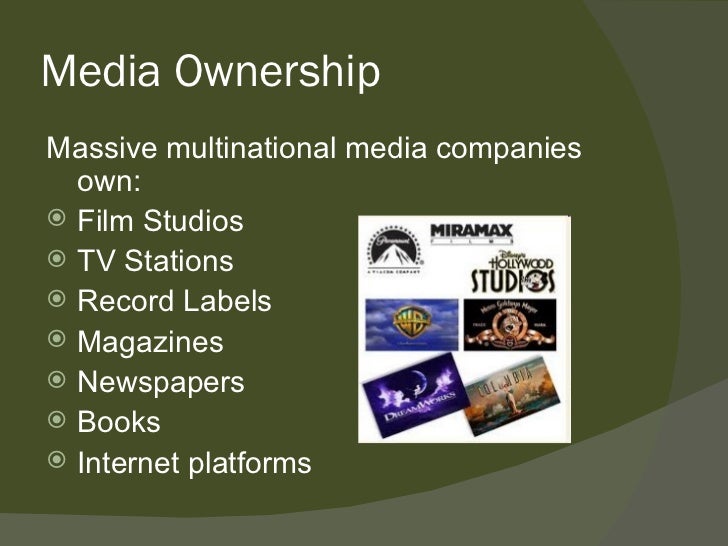 Media ownership film industry