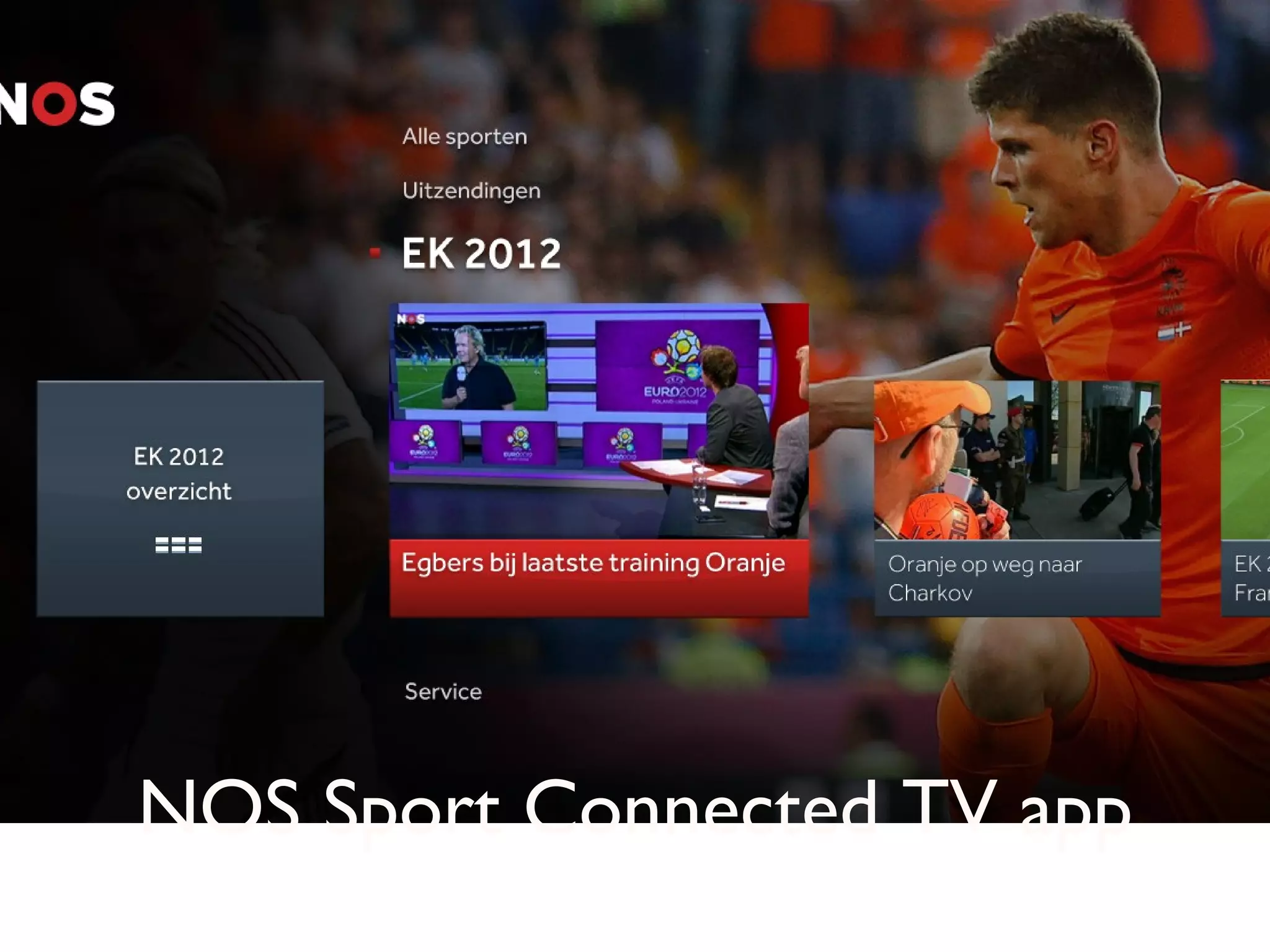 NOS Sport Connected TV app
 