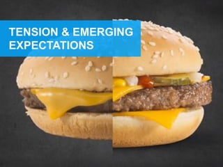 TENSION & EMERGING
EXPECTATIONS
 
