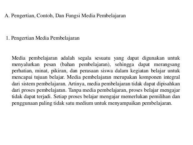 Media Pembelajaran Berbasis Tik