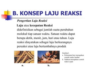 Media pembelajaran laju reaksi | PPT
