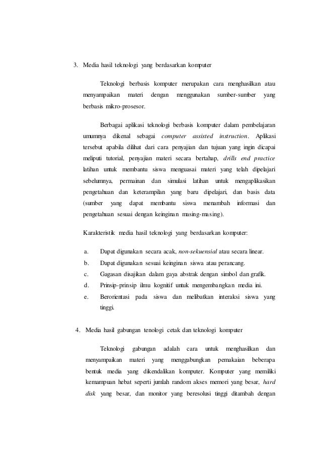 Makalah Media Pembelajaran Matematika