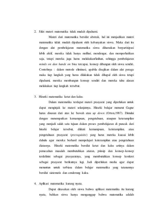 Makalah Media Pembelajaran Matematika