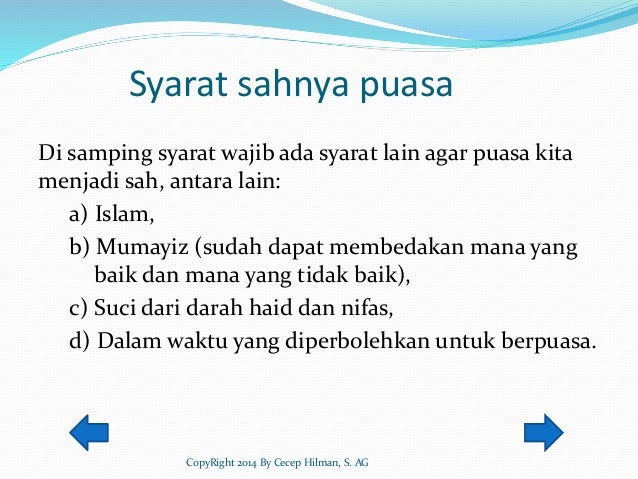 Media Pembelajaran Puasa Membentuk Pribadi Yang Taqwa