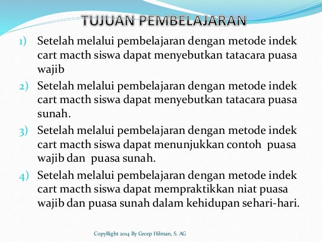 Media Pembelajaran Puasa Membentuk Pribadi Yang Taqwa