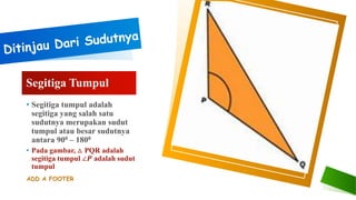 Tumpul Media pembelajaran segitiga smp | PPTX