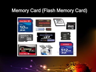 Memory Card (Flash Memory Card)
 