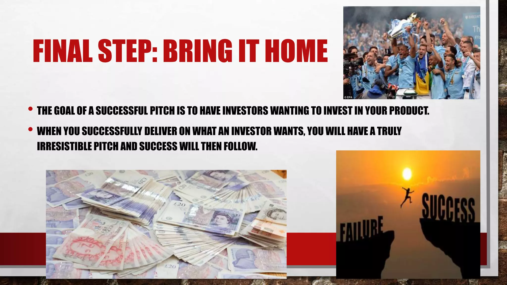 Media pitch presentation 