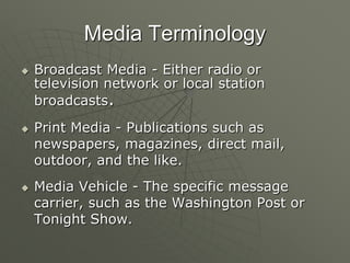 Media Planning with Marketing Mix Consideration | PDF