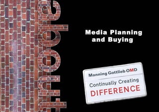 Media Planning and Buying  