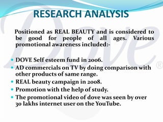 Did not focus on functional benefits, but on need to feel good