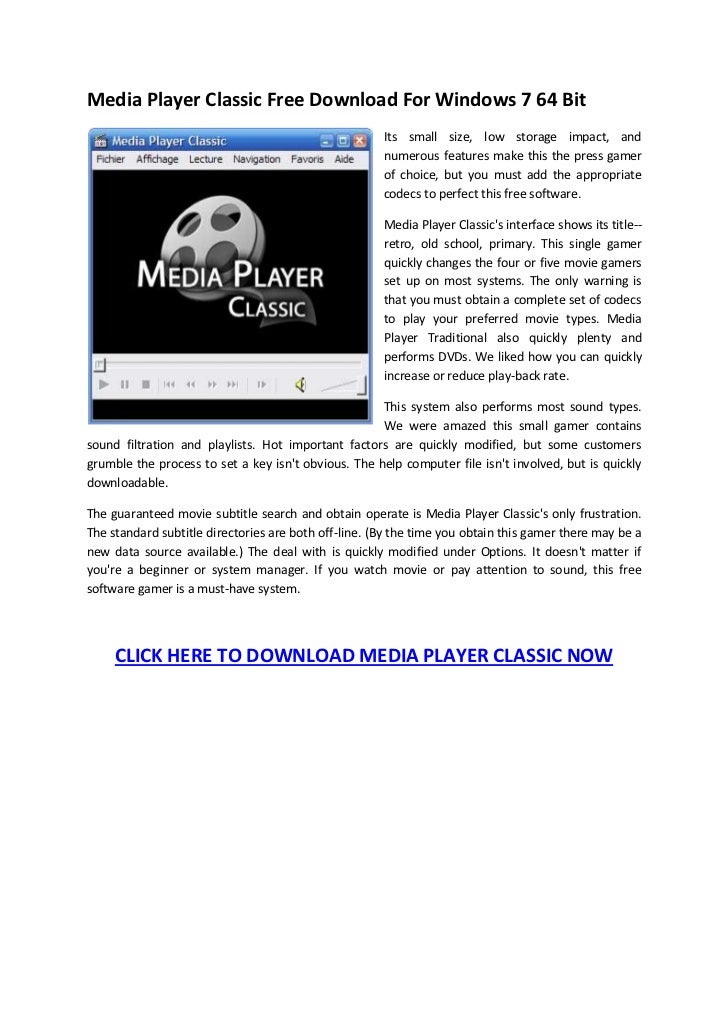 windows media player classic 64 bit windows media player classic 64 bit