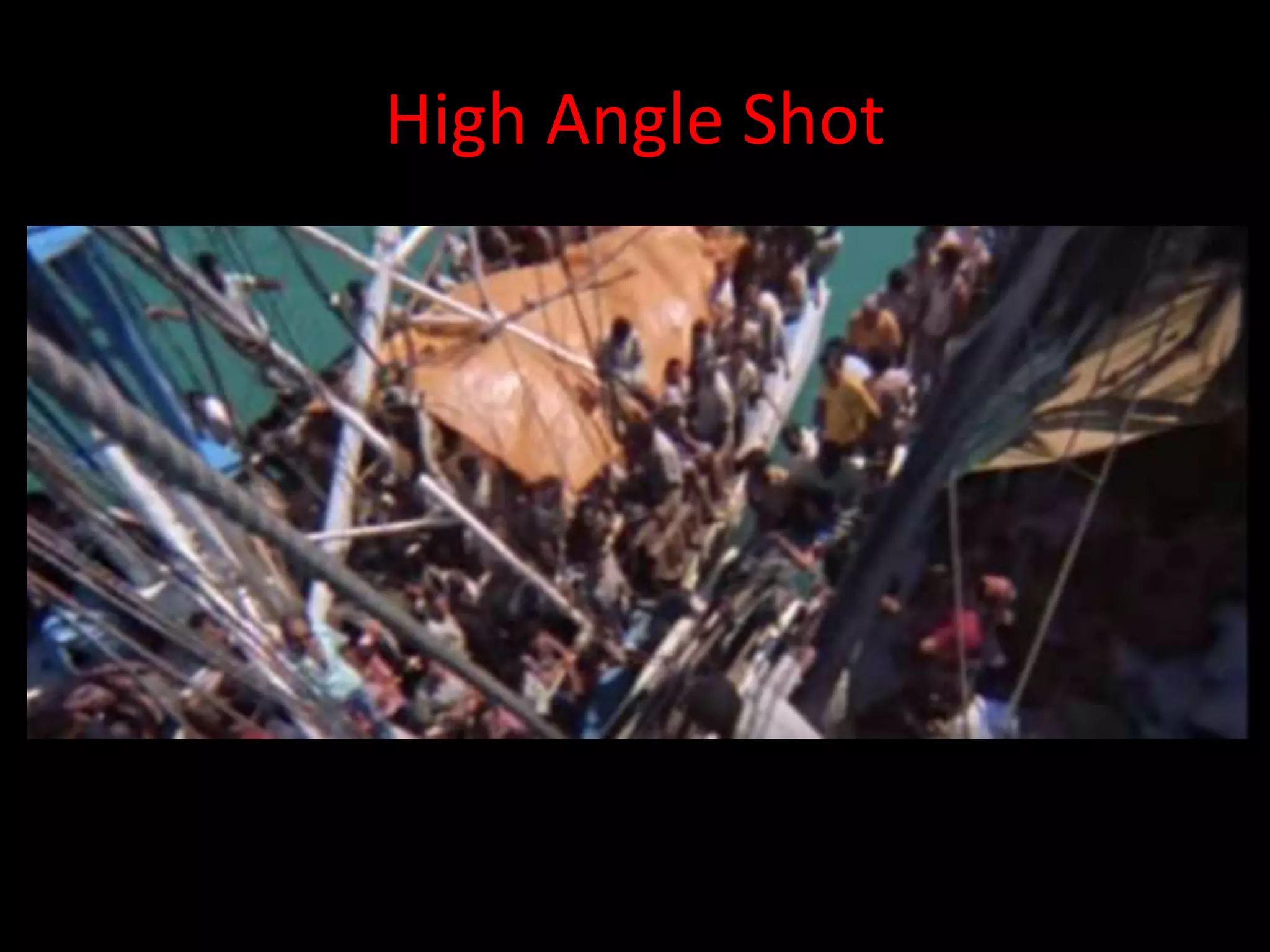 High Angle Shot
 
