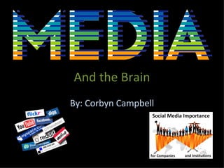 And the Brain By: Corbyn Campbell 