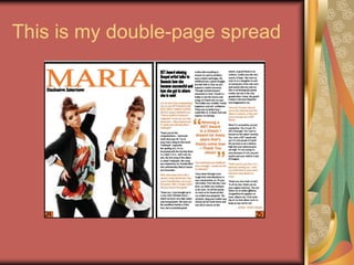    Sections of the magazine can be written and edited by SFX students: to share ideas etc.This is the face of the magazineTheme colours: Orange, Black and white