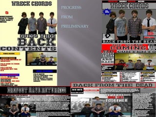 PROGRESS

FROM

PRELIMINARY
 