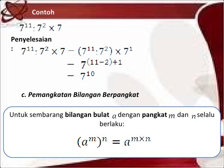 pemangkatan dan sifat-sifatnya
