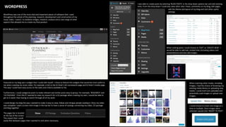 Featured on my blog was a widget that I could edit myself. I chose to feature the widgets that would be most useful to
me when creating my music video. For example, a link to the St Peter’s A2 coursework page and St Peter’s media page.
This way I could have easy access to the tasks and criteria available to me.
Furthermore, I could categorize posts to make relevant and similar posts easy to group. For example, ‘RESEARCH’ and
‘CD PACKAGE’. From this if I wanted to view my research for a CD package when creating my own, I would be able to
get to it easier than having to search through all of my work.
I could design my blog the way I wanted to make it easy to view, follow and intrigue people reading it. Once my video
was complete I used a screen shot image in the top bar to have a sense of synergy connecting my video, CD package
and blog together.
The pages bar is located
at the top of the screen.
This meant that I could
easily flick between pages that I wanted to visit when necessary.
WORDPRESS
WordPress was one of the most vital and important pieces of software that I used
throughout the whole of the planning, research, development and construction of my
music video. I used it to evidence images, research, analysis and a vast range of other
aspects that allowed me to create my final product.
I was able to create posts by selecting ‘BLOG POSTS’ in the drop down options bar and edit existing
ones. From the drop down I could also view other sites I have, comments on my blog, edit pages,
edit the theme and layout of my blog and visit other useful
settings.
When visiting posts I could choose to ‘EDIT’ or ‘CREATE NEW’. I
would be able to add text, embed links (including videos and
presentations) and also add images.
When inserting other media, including
images, I had the choice of browsing my
existing media library or uploading new
media. I could insert pre uploaded and
potentially used images or upload new
images.
I could choose to insert one image at a
time or multiple. Once images were
selected I would click ‘INSERT TO POST’.
 