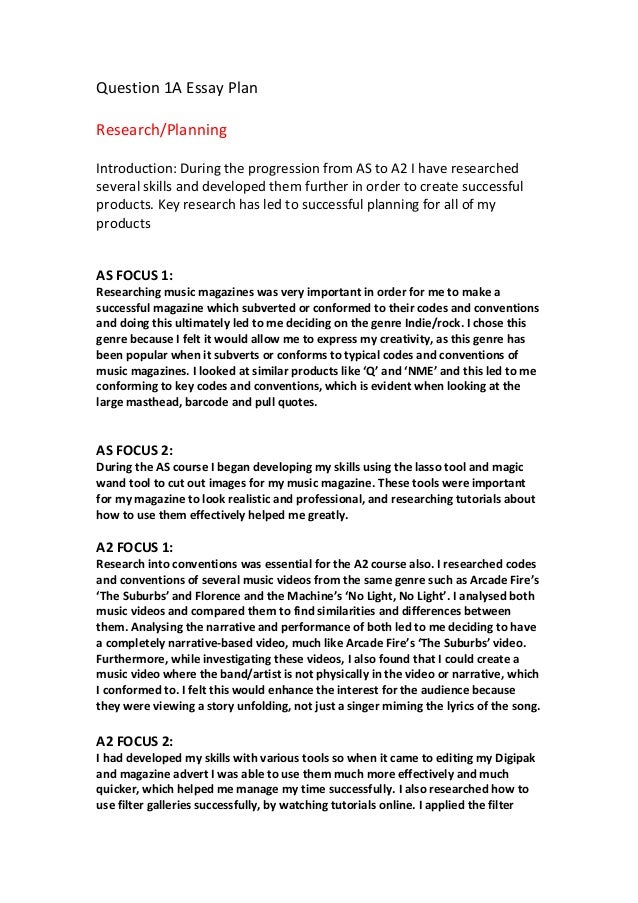 Media essay