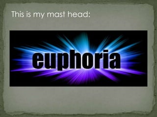 This is my mast head:
 