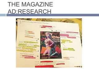THE MAGAZINE
AD:RESEARCH
 