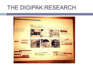 THE DIGIPAK:RESEARCH
 