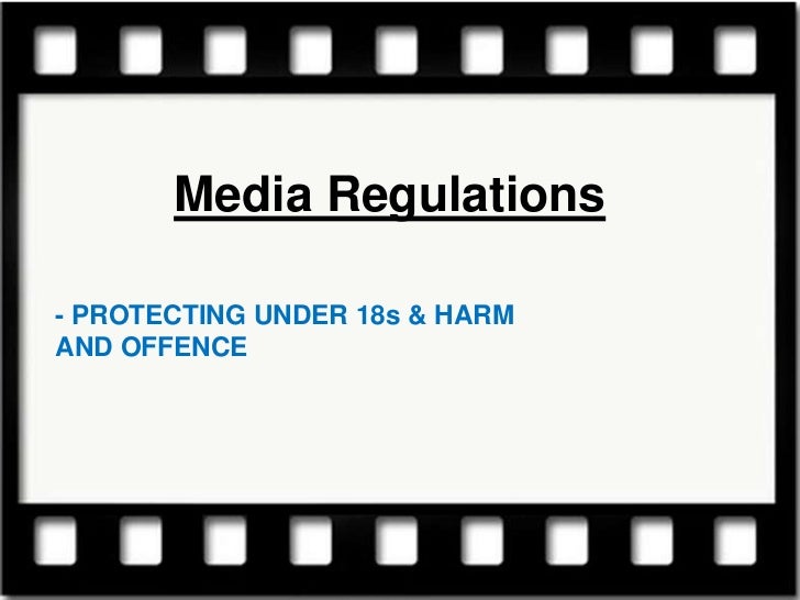 Media regulations
