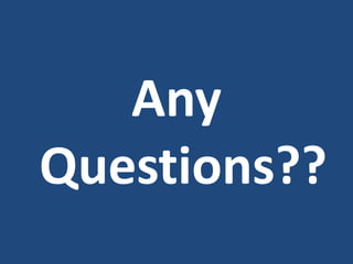 Any
Questions??
 