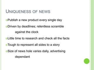 Media Relations Class