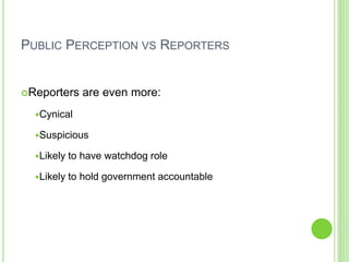 Media Relations Class