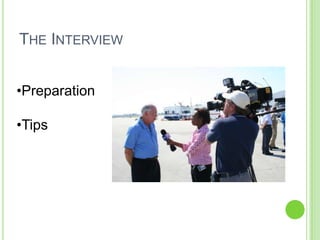 Media Relations Class