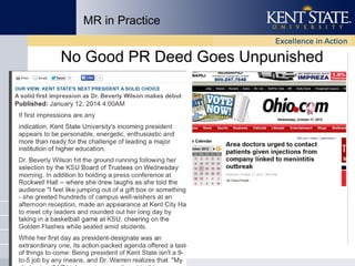 MR in Practice

No Good PR Deed Goes Unpunished

 