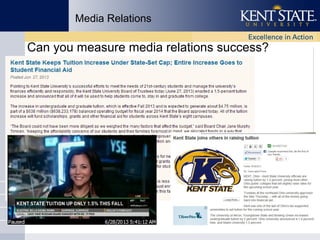 Media Relations

Can you measure media relations success?

 