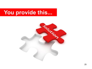 You provide this...




                      25
 