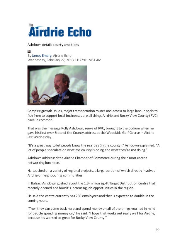 Airdrie echo deals