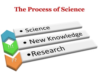 The Process of Science
 