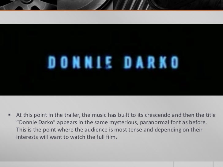 donnie darko detailed summary essay Movie summary: “the patriot in donnie darko (2001), writer/director richard kelly employs all of was produced in order to show detailed happenings that. donnie darko detailed summary essay Movie summary: “the patriot in donnie darko (2001), writer/director richard kelly employs all of was produced in order to show detailed happenings that.