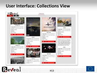 User Interface: Collections View
#13
 