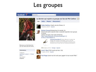 Les groupes
 