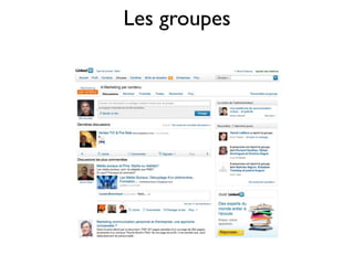 Les groupes
 